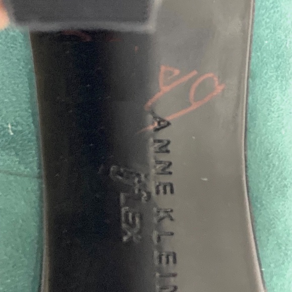 Anne Klein iflex shoes  turquoise size US 10.5 M NEW! - Picture 5 of 5